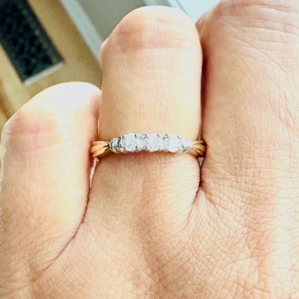 Vintage 14K Gold & Dimond Ring